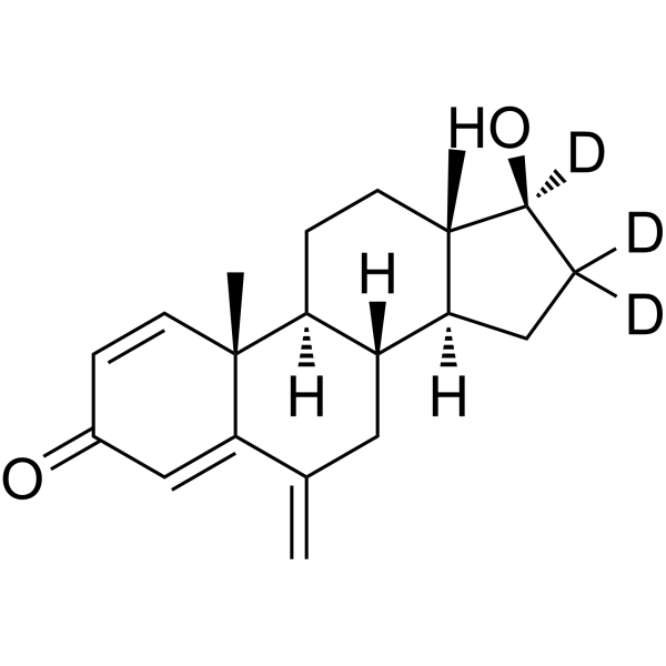 17β-Hydroxy exemestane-d3